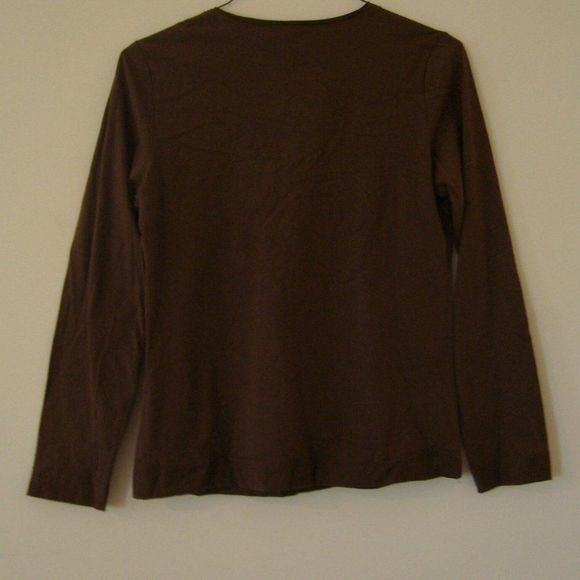 NWT!!! Alfani Intimates Chocolate Sleepshirt - Picture 3 of 3